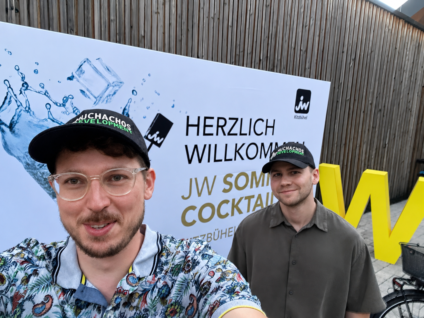 Nico Aschenwald und Nico Pfitscher von Muchachos Development